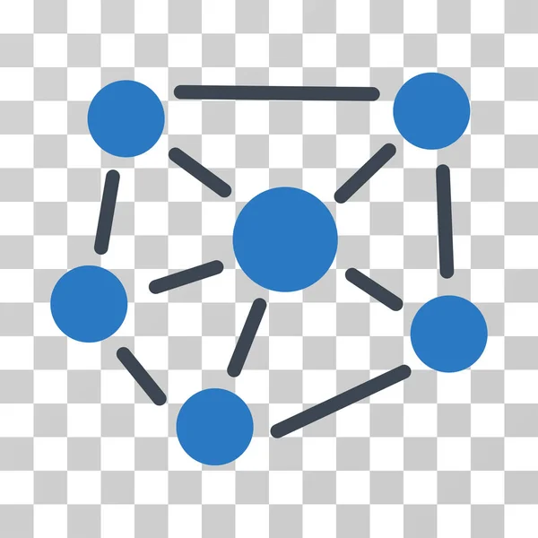 Social Graph Vector Icon