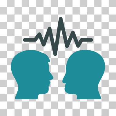 Kullanıcı iletişim sinyali vektör simgesi