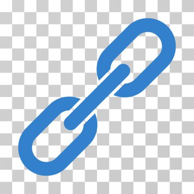 Zincir bağlantı vektör simgesi