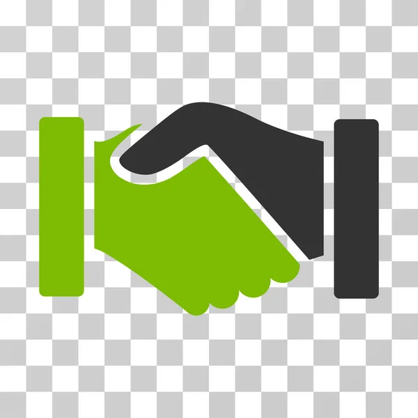 Acquisition Handshake Vector Icône — Image vectorielle
