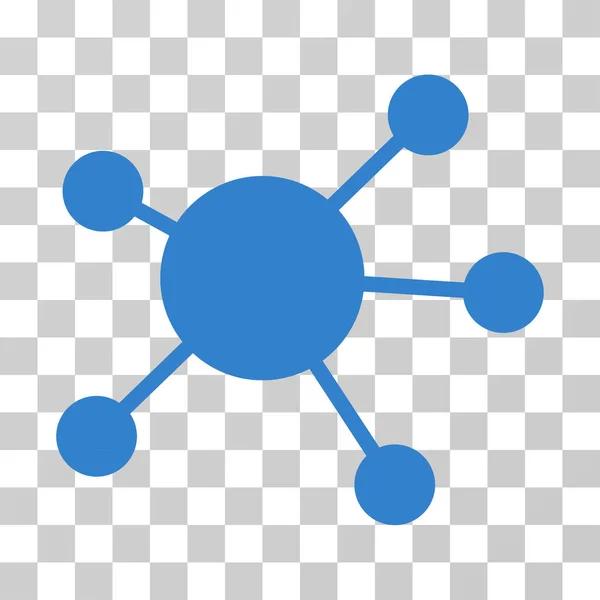 ネットワーク リンクのベクトルのアイコン — ストックベクタ