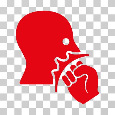 Yüz şiddet Strike vektör simgesi