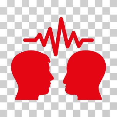 Kullanıcı iletişim sinyali vektör simgesi