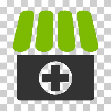 Eczane vektör simgesi