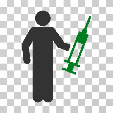 Uyuşturucu satıcısı vektör simgesi