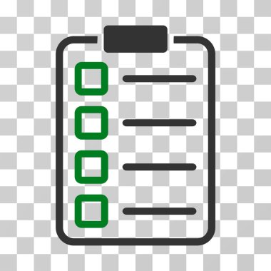 Muayene vektör simgesi