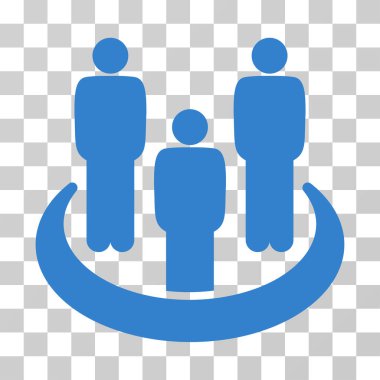 Sosyal grup vektör simgesi