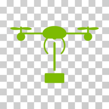 Helikopter sevk irsaliyesi vektör simgesi