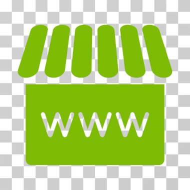 Webstore vektör simgesi