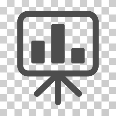 Çubuk grafik vektör simge görüntüle