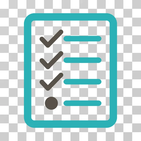 Checklist Vector Icon — Stock Vector