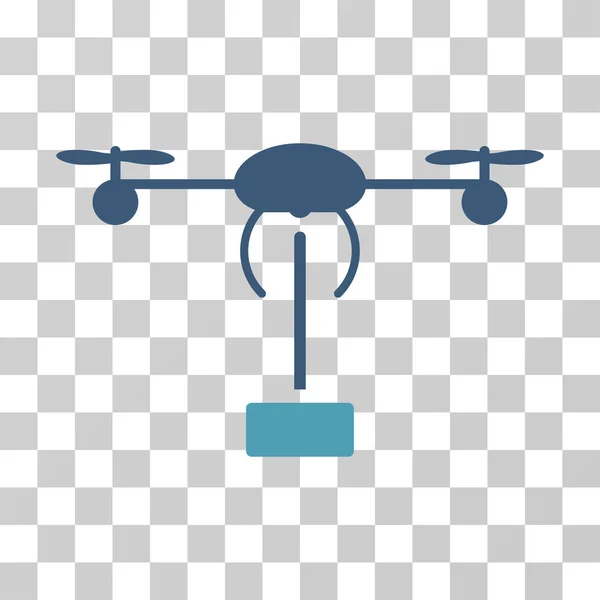 Copter-Sendungsvektorsymbol — Stockvektor