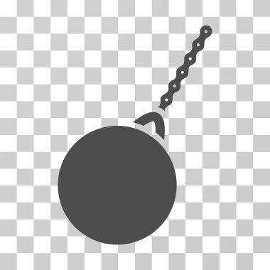 İmha çekiç vektör simgesi