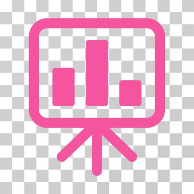 Çubuk grafik vektör simge görüntüle