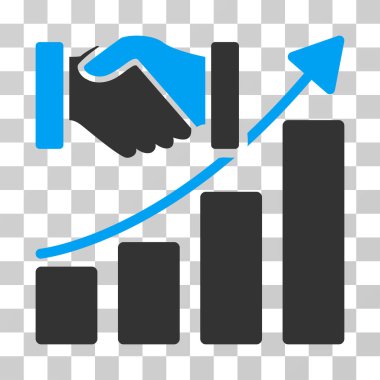 Edinme büyüme vektör simgesi