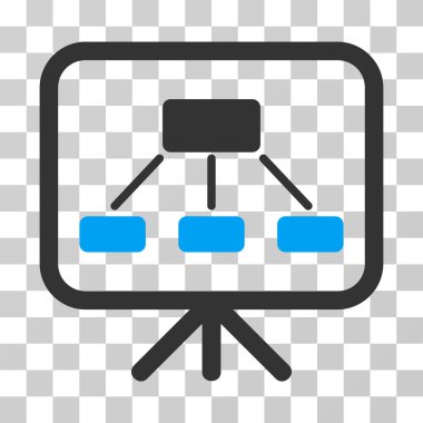 Düzeni gösteri ekran vektör simgesi