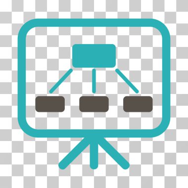 Düzeni gösteri ekran vektör simgesi