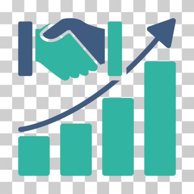 Edinme büyüme vektör simgesi