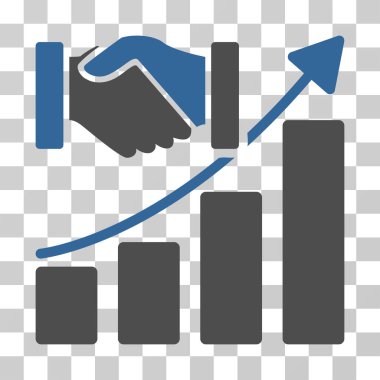 Edinme büyüme vektör simgesi