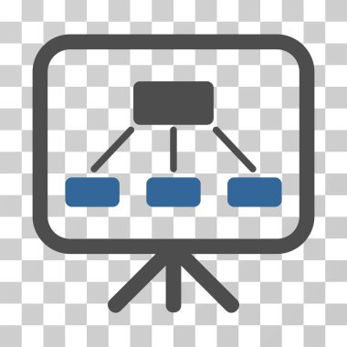 Düzeni gösteri ekran vektör simgesi