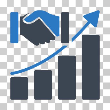 Edinme büyüme vektör simgesi