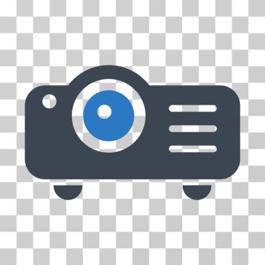 Projektör vektör simgesi