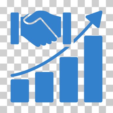 Edinme büyüme vektör simgesi