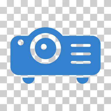 Projektör vektör simgesi