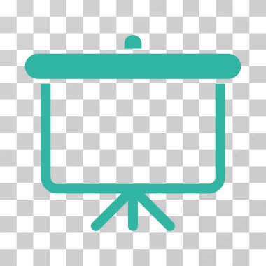 Projeksiyon kurulu vektör simgesi