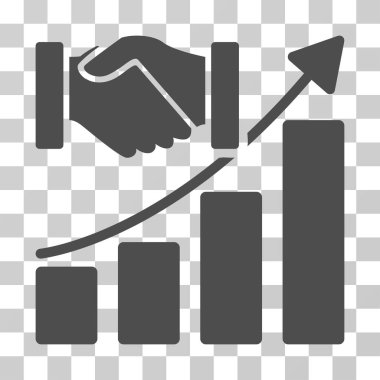 Edinme büyüme vektör simgesi