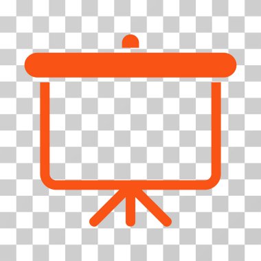 Projeksiyon kurulu vektör simgesi