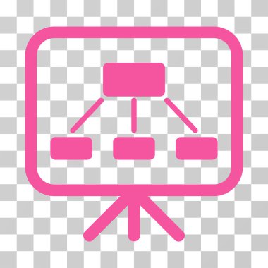 Düzeni gösteri ekran vektör simgesi