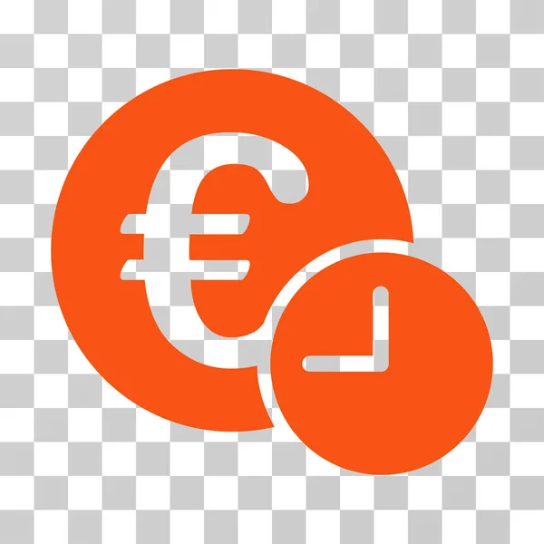 Euro Credit Vector Icon — Stockvector