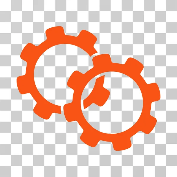 Gears Vector Icon — Stock Vector