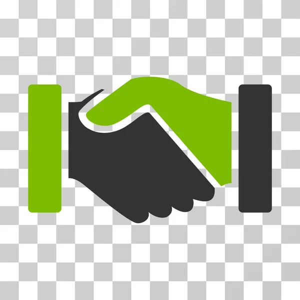 Förvärv Handshake vektor symbol — Stock vektor