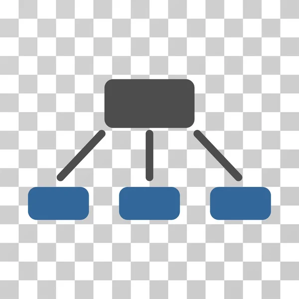 Hiérarchie Icône vectorielle — Image vectorielle