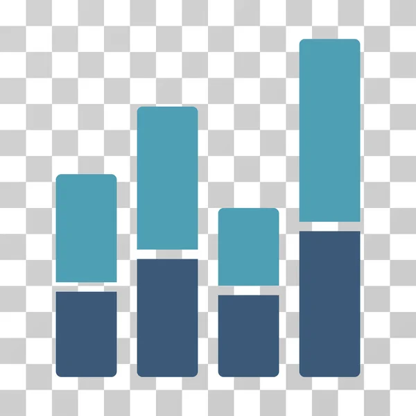 Bar Chart Vector Icon — Stock Vector