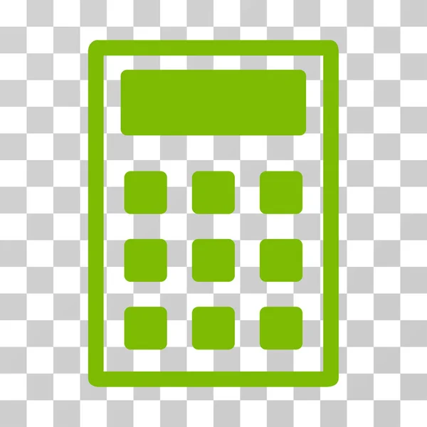 Calculator Vector Icon — Stock Vector