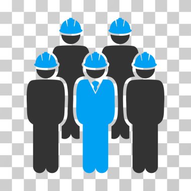 Geliştirici personel vektör simgesi