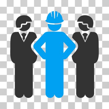 Geliştirici takımı vektör simgesi