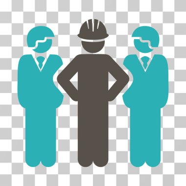 Geliştirici takımı vektör simgesi