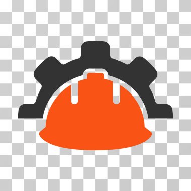 Endüstriyel gelişme vektör simgesi