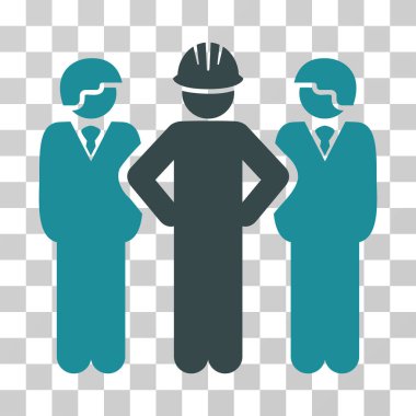 Geliştirici takımı vektör simgesi