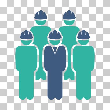 Geliştirici personel vektör simgesi