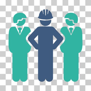 Geliştirici takımı vektör simgesi