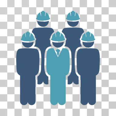 Geliştirici personel vektör simgesi