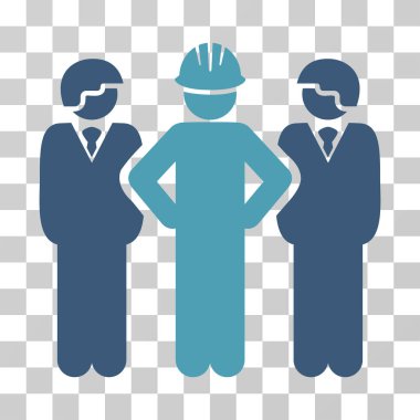 Geliştirici takımı vektör simgesi