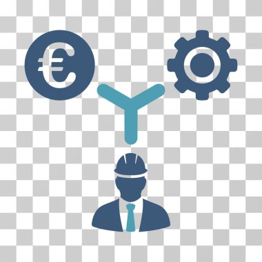 Avrupa Kalkınma ilişkiler vektör simgesi