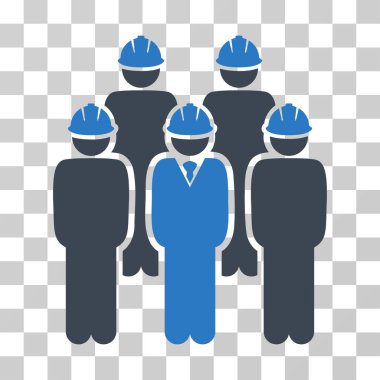 Geliştirici personel vektör simgesi