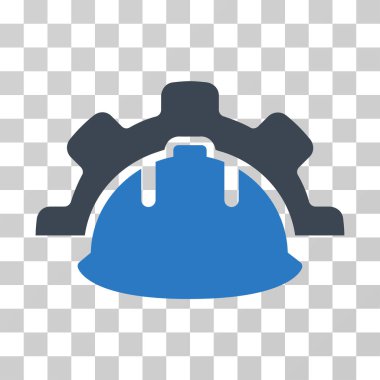 Endüstriyel gelişme vektör simgesi